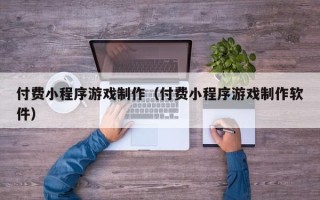普洱付费小程序游戏制作（付费小程序游戏制作软件）